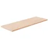 Image de vidaXL Panneau d'étagère 60x20x1,5 cm Bois de chêne massif non traité