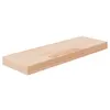 Image de vidaXL Panneau d'étagère 60x20x4 cm Bois de chêne massif non traité