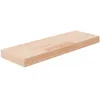 Image de vidaXL Vidaxl Panneau D'étagère 60x20x4 Cm Bois De Chêne Massif Non Traité