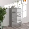 Image de vidaXL Buffet Sonoma gris 60x35x98,5 cm Bois d'ingénierie815076