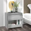 Image de vidaXL Table de chevet Sonoma gris 40x30x39 cm Bois d'ingénierie815131