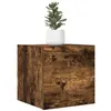 Image de vidaXL Meuble TV mural Chêne fumé 30,5x30x30 cm815135