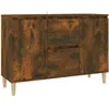 Image de vidaXL Vidaxl Buffet Chêne Fumé 103,5x35x70 Cm Bois D'ingénierie