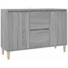 Image de vidaXL Vidaxl Buffet Sonoma Gris 103,5x35x70 Cm Bois D'ingénierie