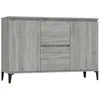 Image de Buffet 104 x 35 x 70 cm Gris Sonoma bois contreplaquÃ© Design minimaliste Fixation murale