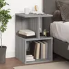 Image de vidaXL Table de chevet Sonoma gris 35x35x55 cm Bois d'ingénierie815185