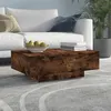 Image de vidaXL Table basse Chêne fumé 90x60x31 cm Bois d'ingénierie815195