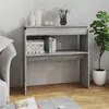Image de vidaXL Table console Sonoma gris 80x30x80 cm Bois d'ingénierie815217