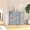 Image de vidaXL Buffet Sonoma gris 80x36x75 cm Bois d'ingénierie815490