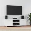 Image de vidaXL Meuble TV Blanc 120x40,5x35 cm Bois d'ingénierie342615
