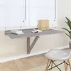 Image de vidaXL Table murale pliable Sonoma gris 100x60x56 cm Bois d'ingénierie342651