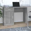 Image de vidaXL Bureau avec tiroir et armoire Sonoma gris 100x40x73 cm342657