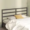 Image de vidaXL Tête de lit Gris 206x4x100 cm Bois massif de pin