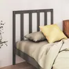 Image de vidaXL Tête de lit Gris 96x4x100 cm Bois massif de pin
