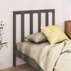 Image de vidaXL Tête de lit Gris 81x4x100 cm Bois massif de pin817717