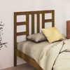 Image de vidaXL Tête de lit Marron miel 96x4x100 cm Bois massif de pin