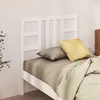 Image de vidaXL Tête de lit Blanc 106x4x100 cm Bois massif de pin817826