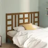 Image de vidaXL Tête de lit Marron miel 166x4x100 cm Bois massif de pin817853