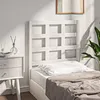 Image de vidaXL Tête de lit Blanc 80,5x4x100 cm Bois massif de pin817866