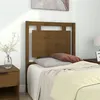 Image de vidaXL Tête de lit Marron miel 80,5x4x100 cm Bois massif de pin