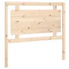 Image de Vidaxl TÃªte De Lit 105,5x4x100 Cm Bois Massif De Pin