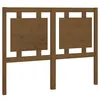 Image de vidaXL TÃªte de lit Marron miel 125,5x4x100 cm Bois massif de pin