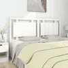 Image de vidaXL Tête de lit Blanc 165,5x4x100 cm Bois massif de pin817951