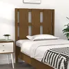 Image de vidaXL Tête de lit Marron miel 80,5x4x100 cm Bois massif de pin817968