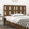 Image de vidaXL Tête de lit Marron miel 140,5x4x100 cm Bois massif de pin