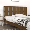 Image de vidaXL Tête de lit Marron miel 155,5x4x100 cm Bois massif de pin