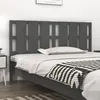 Image de vidaXL Tête de lit Gris 185,5x4x100 cm Bois massif de pin