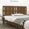 Image de vidaXL Tête de lit Marron miel 185,5x4x100 cm Bois massif de pin