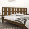 Image de vidaXL Tête de lit Marron miel 205,5x4x100 cm Bois massif de pin