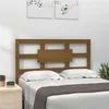 Image de vidaXL Tête de lit Marron miel 95,5x4x100 cm Bois massif de pin