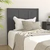 Image de vidaXL Tête de lit Gris 80,5x4x100 cm Bois massif de pin818067