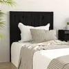 Image de vidaXL Tête de lit Noir 95,5x4x100 cm Bois massif de pin