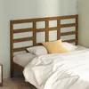 Image de vidaXL Tête de lit Marron miel 156x4x104 cm Bois massif de pin818148