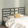 Image de vidaXL Tête de lit Gris 186x4x104 cm Bois massif de pin818157