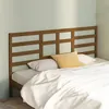 Image de vidaXL Tête de lit Marron miel 186x4x104 cm Bois massif de pin