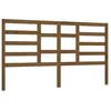 Image de vidaXL TÃªte de lit Marron miel 206x4x104 cm Bois massif de pin