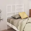 Image de vidaXL Tête de lit Blanc 81x4x104 cm Bois massif de pin