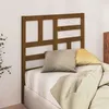Image de vidaXL Tête de lit Marron miel 106x4x104 cm Bois massif de pin