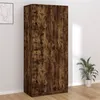Image de vidaXL Garde-robe Chêne fumé 90x52x200 cm Bois d'ingénierie815354
