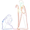 Image de vidaXL vidaXL Figurine de Noël Marie et Joseph avec 264 LED