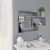 Image de vidaXL Étagère murale Sonoma gris 104x20x58,5 cm Bois d'ingénierie