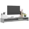 Image de vidaXL Support de moniteur Sonoma gris 100x24x13 cm Bois d'ingénierie815292