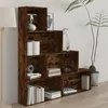 Image de vidaXL Armoire à livres Chêne fumé 155x24x160 cm815360