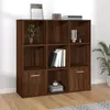 Image de vidaXL Armoire à livres Chêne marron 98x30x98 cm815449