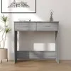 Image de vidaXL Bureau sonoma gris 80x40x75 cm bois d'ingénierie815475