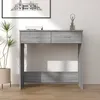 Image de vidaXL Bureau sonoma gris 80x40x75 cm bois d'ingÃ©nierie
